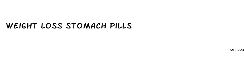 weight loss stomach pills