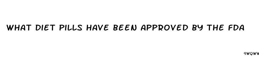 what diet pills have been approved by the fda