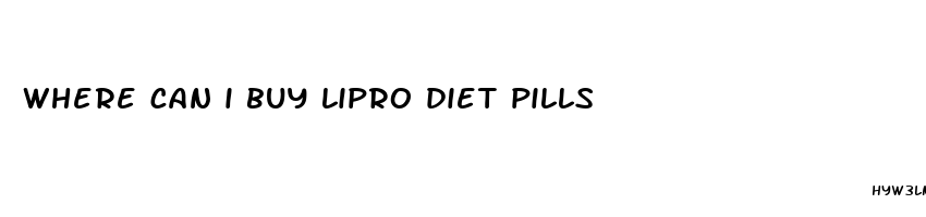 where can i buy lipro diet pills