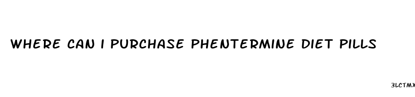 where can i purchase phentermine diet pills