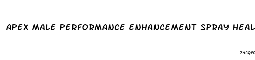 apex male performance enhancement spray healthy vibes ingredients