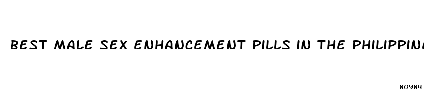 best male sex enhancement pills in the philippines