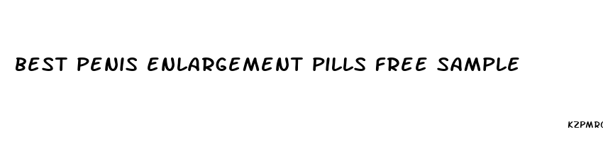 best penis enlargement pills free sample