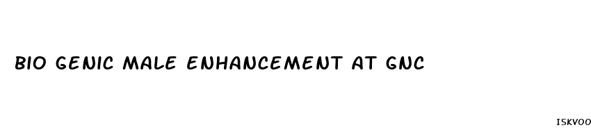 bio genic male enhancement at gnc