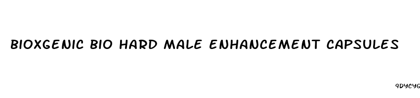 bioxgenic bio hard male enhancement capsules