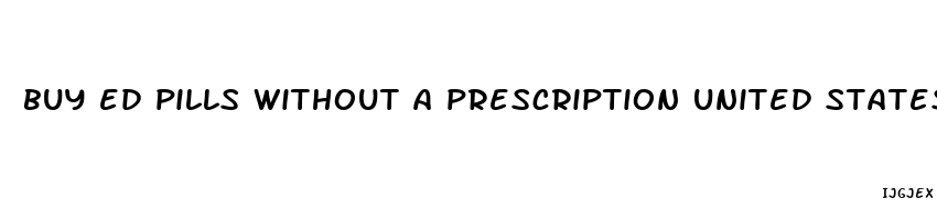 buy ed pills without a prescription united states