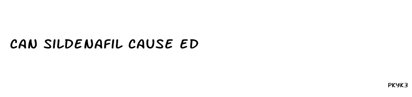 can sildenafil cause ed
