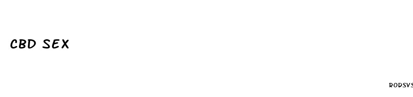 cbd sex