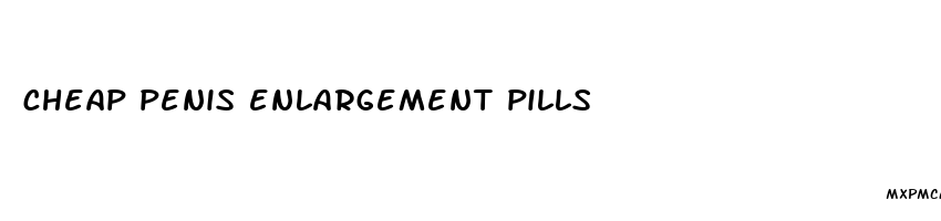 cheap penis enlargement pills