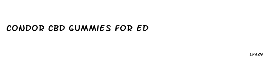 condor cbd gummies for ed