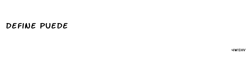define puede