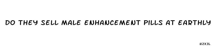 do they sell male enhancement pills at earthly nutrition