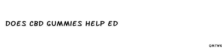 does cbd gummies help ed