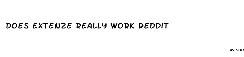 does extenze really work reddit