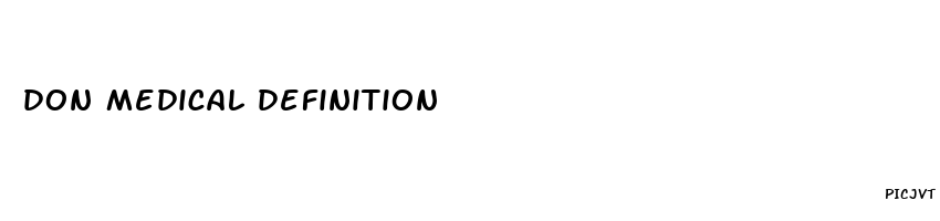don medical definition