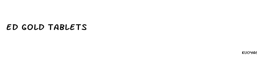 ed gold tablets