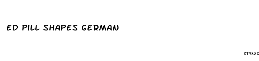 ed pill shapes german