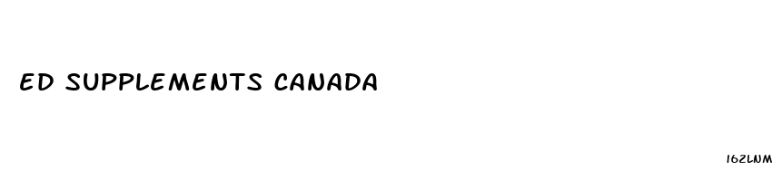 ed supplements canada