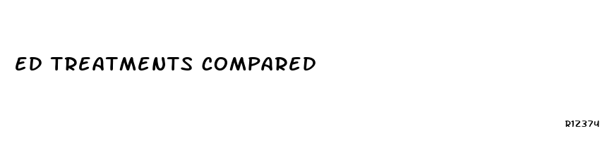 ed treatments compared