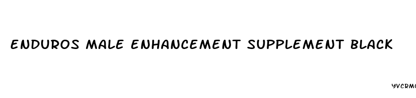 enduros male enhancement supplement black