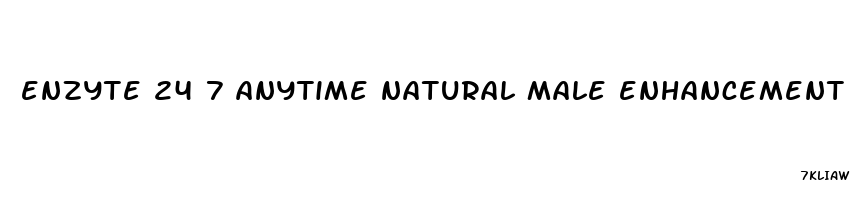 enzyte 24 7 anytime natural male enhancement supplement