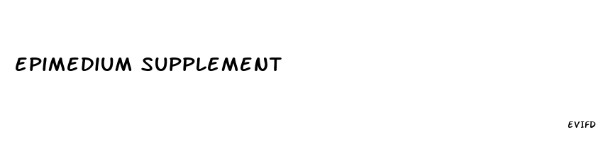 epimedium supplement
