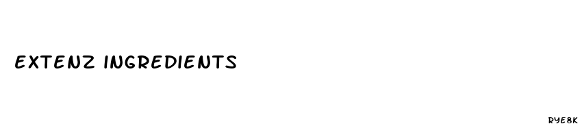 extenz ingredients