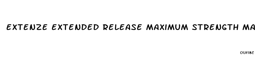 extenze extended release maximum strength male enhancement liquid gelcaps