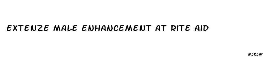 extenze male enhancement at rite aid