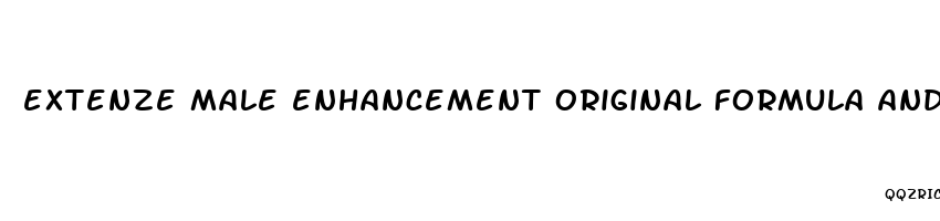 extenze male enhancement original formula and sleep