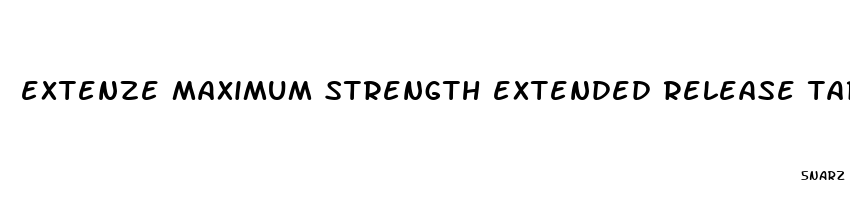 extenze maximum strength extended release target