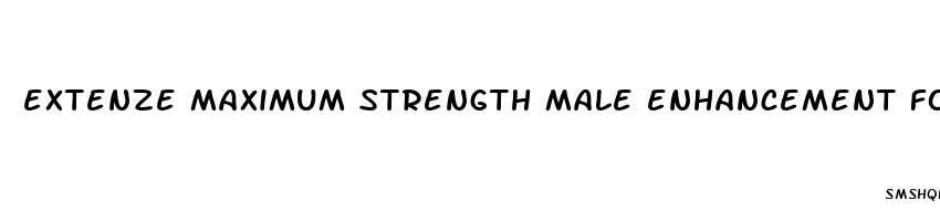 extenze maximum strength male enhancement formula 2ct