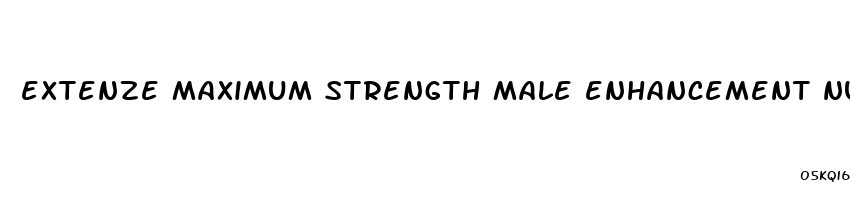 extenze maximum strength male enhancement nutritional supplement liquid gelcaps review