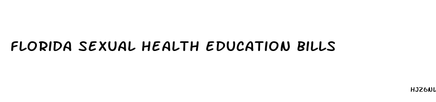 florida sexual health education bills