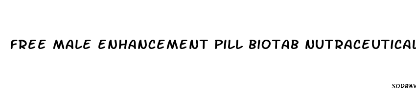 free male enhancement pill biotab nutraceuticals extenze