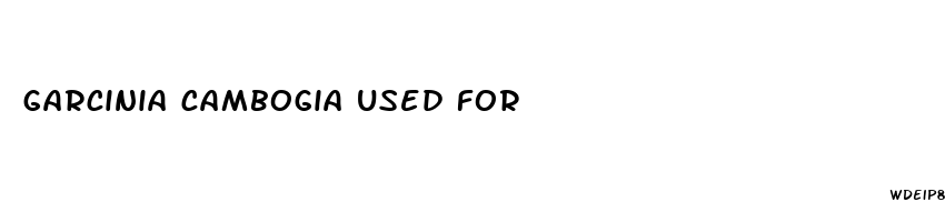 garcinia cambogia used for