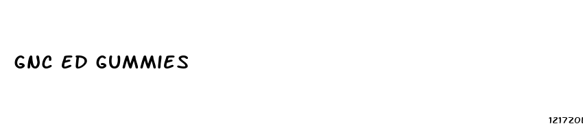 gnc ed gummies