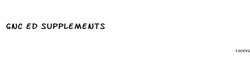 gnc ed supplements