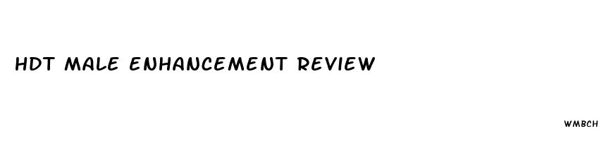 hdt male enhancement review