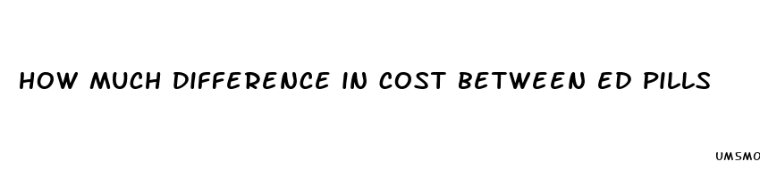 how much difference in cost between ed pills