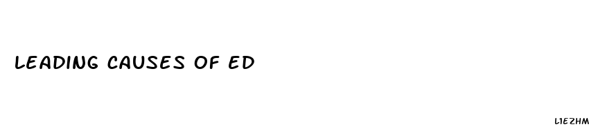 leading causes of ed
