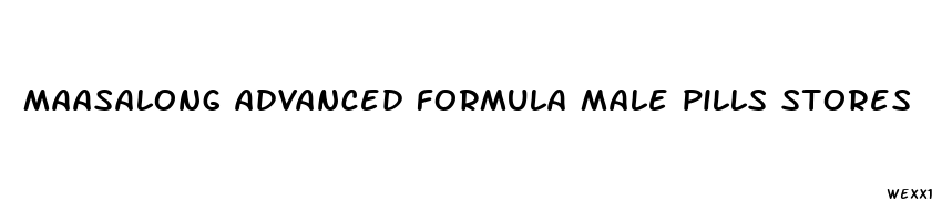 maasalong advanced formula male pills stores