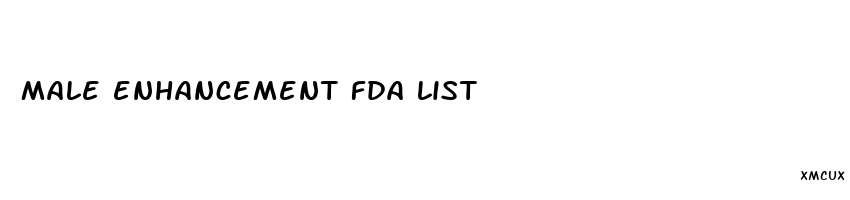 male enhancement fda list