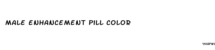 male enhancement pill color