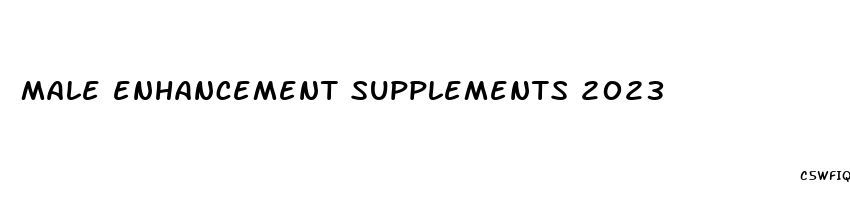 male enhancement supplements 2023