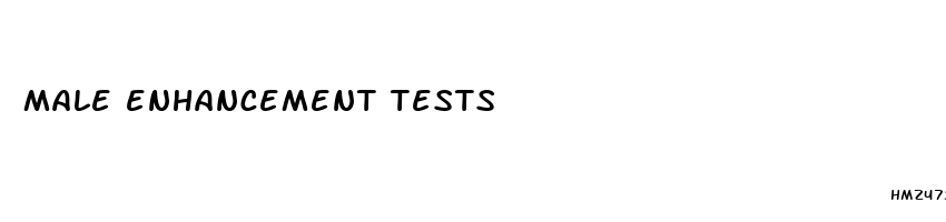 male enhancement tests