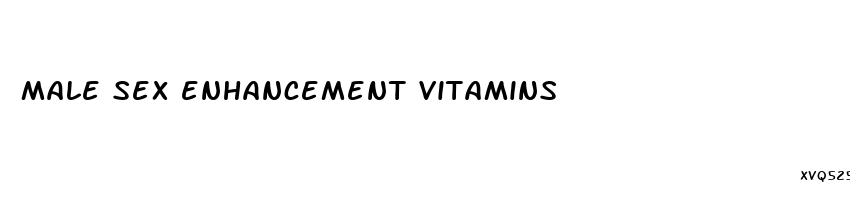 male sex enhancement vitamins