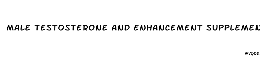 male testosterone and enhancement supplements side effects