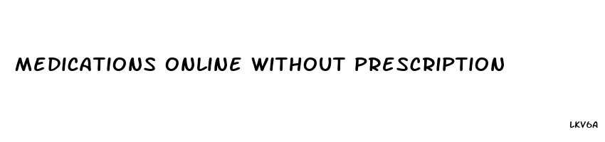 medications online without prescription