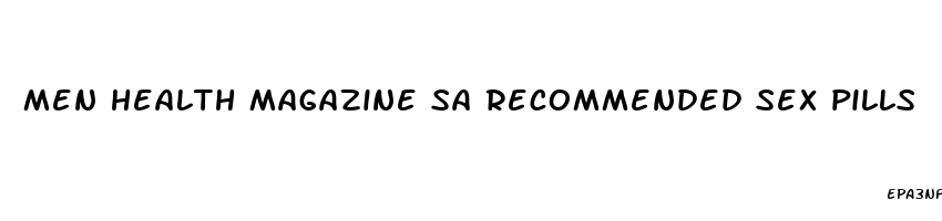 men health magazine sa recommended sex pills